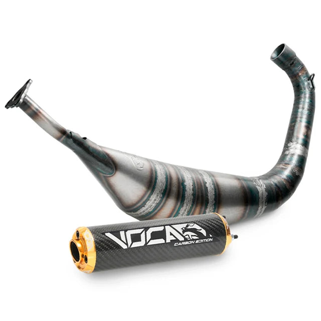 échappement VOCA Carbone 50-80cc Yamaha DTLC50