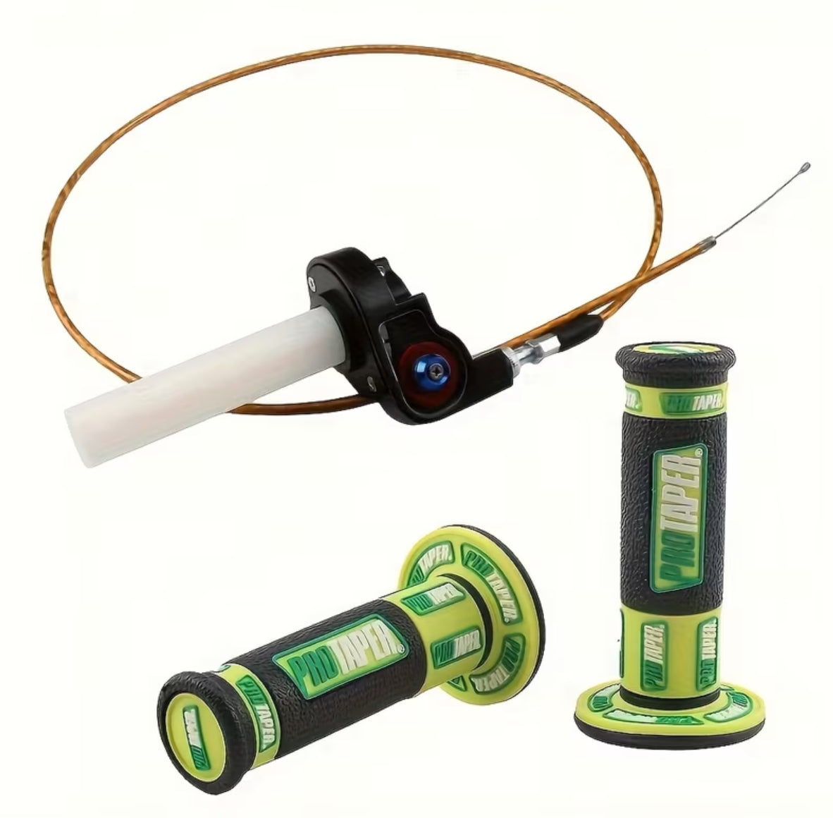 Kit accélérateur + poignée universelle pour moto