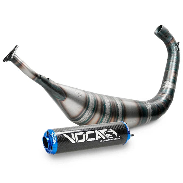 échappement VOCA Carbone 50-80cc Yamaha DTLC50