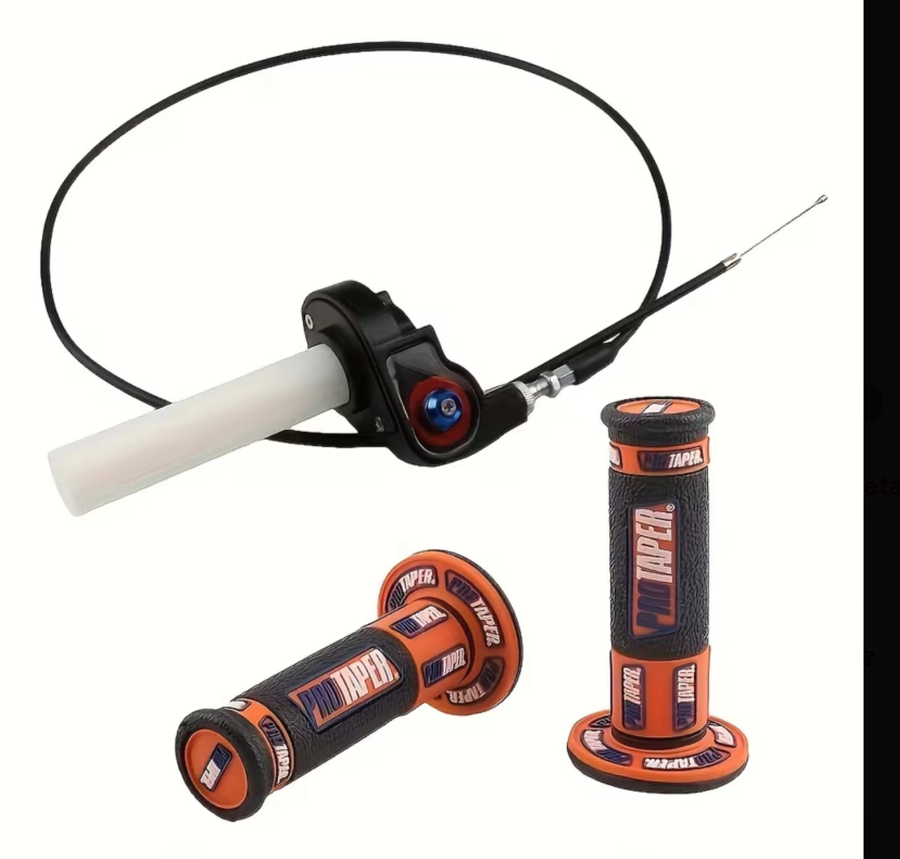 Kit accélérateur + poignée universelle pour moto