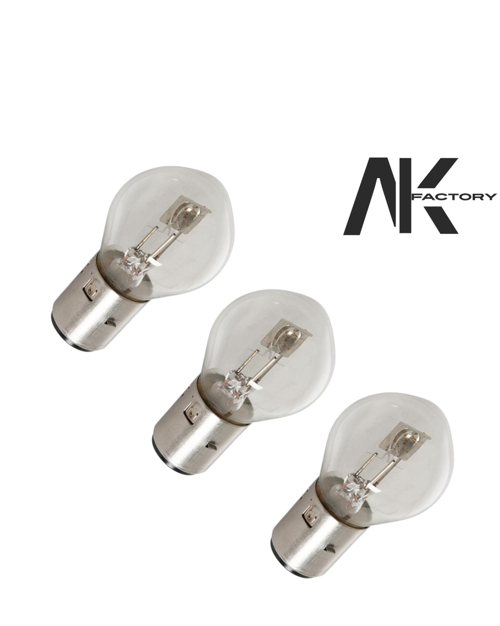 Ampoule 12V 35/35W BA20D X3 / LOT DE 3