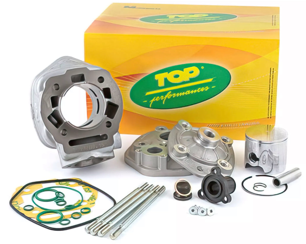 KIT CYLINDRE TOP PERF NOIR 80 DERBI EURO 3 ET 4