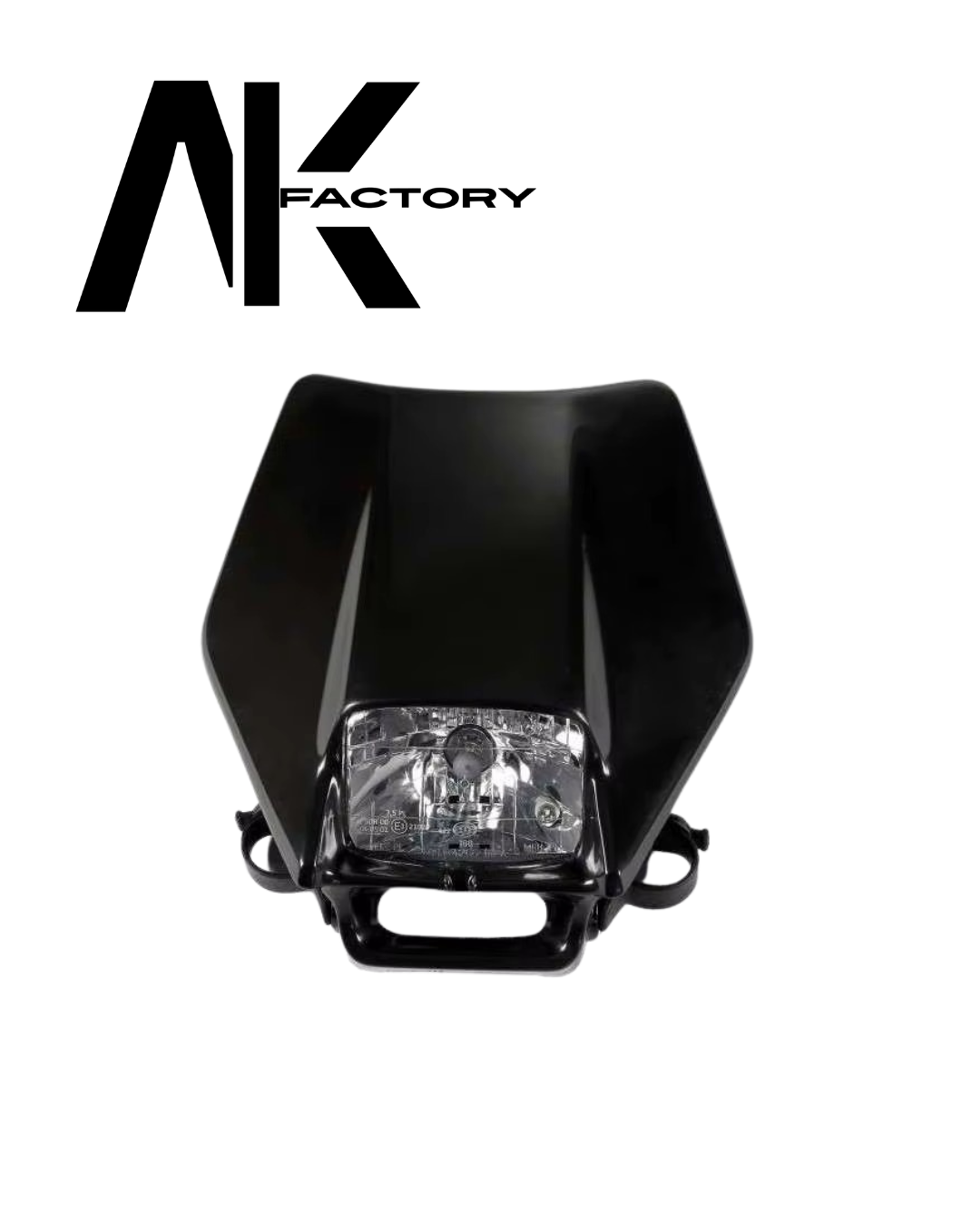 Plaque de phare a Led  12V pour moto universel.