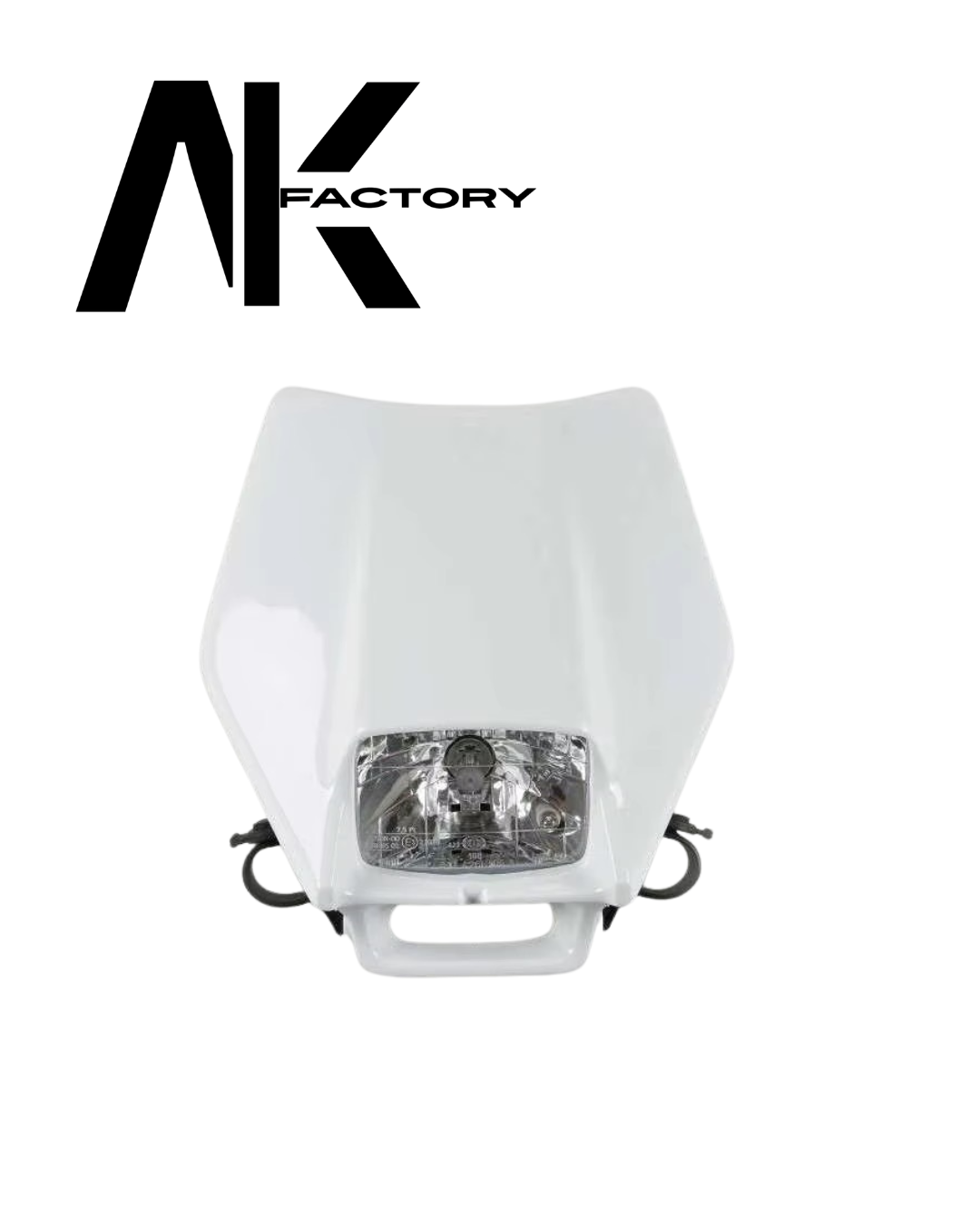 Plaque de phare a Led  12V pour moto universel.