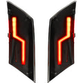 Clignotants LED Mezoly V2 Tube arrière Piaggio Zip smoke
