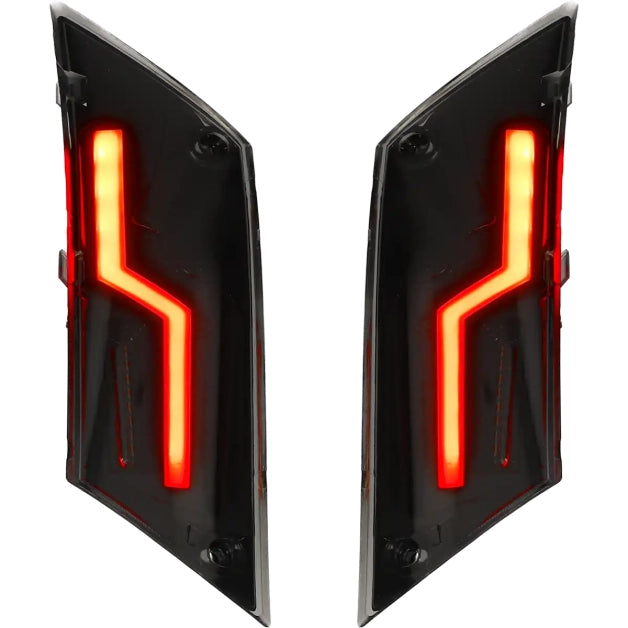 Clignotants LED Mezoly V2 Tube arrière Piaggio Zip smoke