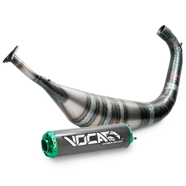 échappement VOCA Carbone 50-80cc Yamaha DTLC50