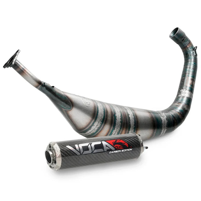 échappement VOCA Carbone 50-80cc Yamaha DTLC50