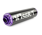 SILENCIEUX D'ÉCHAPPEMENT STAGE6 R/T 100CC NOIR ET VIOLET