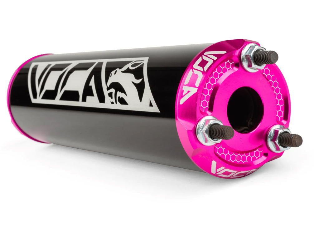 SILENCIEUX VOCA ALU CNC NOIR ET ROSE