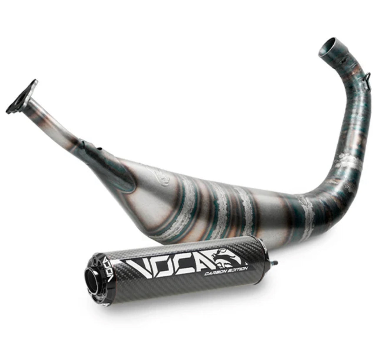Échappement performance VOCA avec silencieux carbone 50-80CC