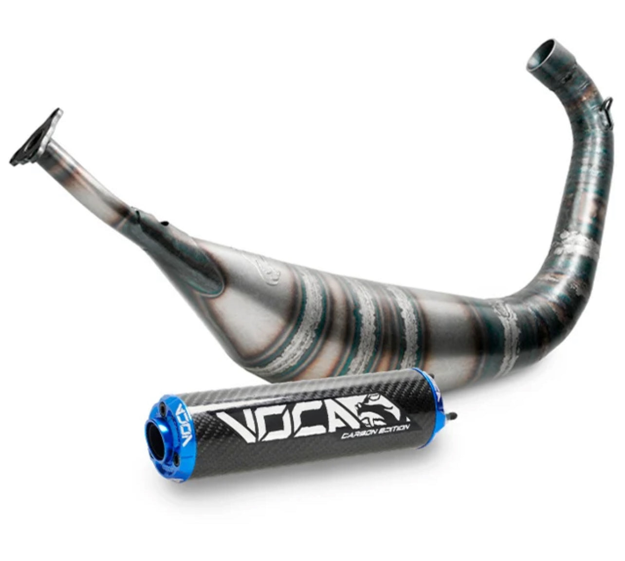 Échappement performance VOCA avec silencieux carbone 50-80CC