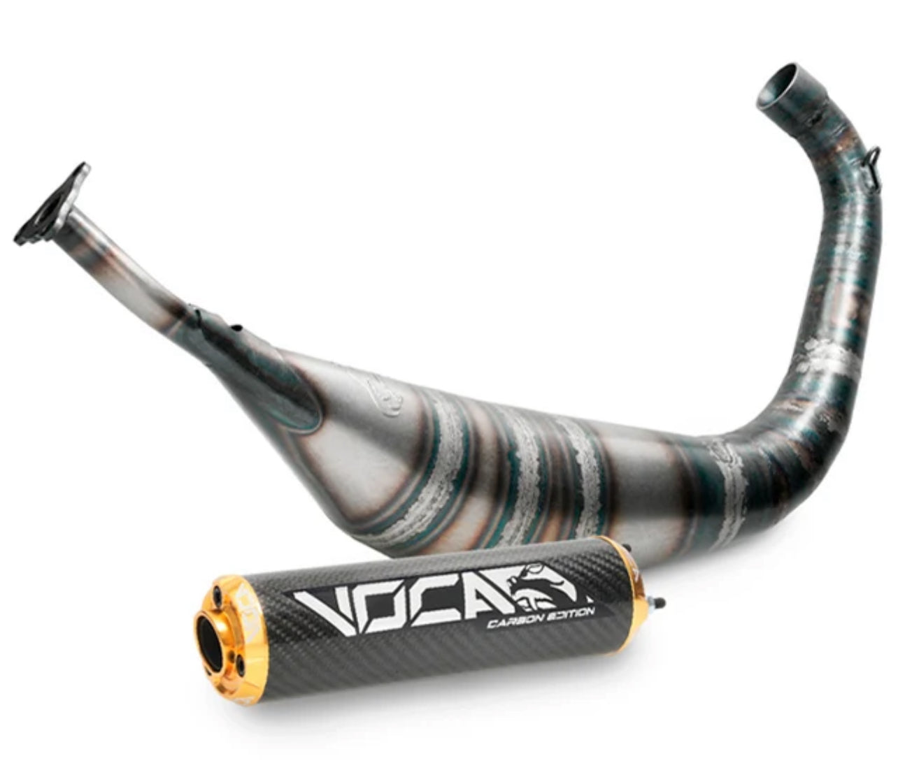 Échappement performance VOCA avec silencieux carbone 50-80CC