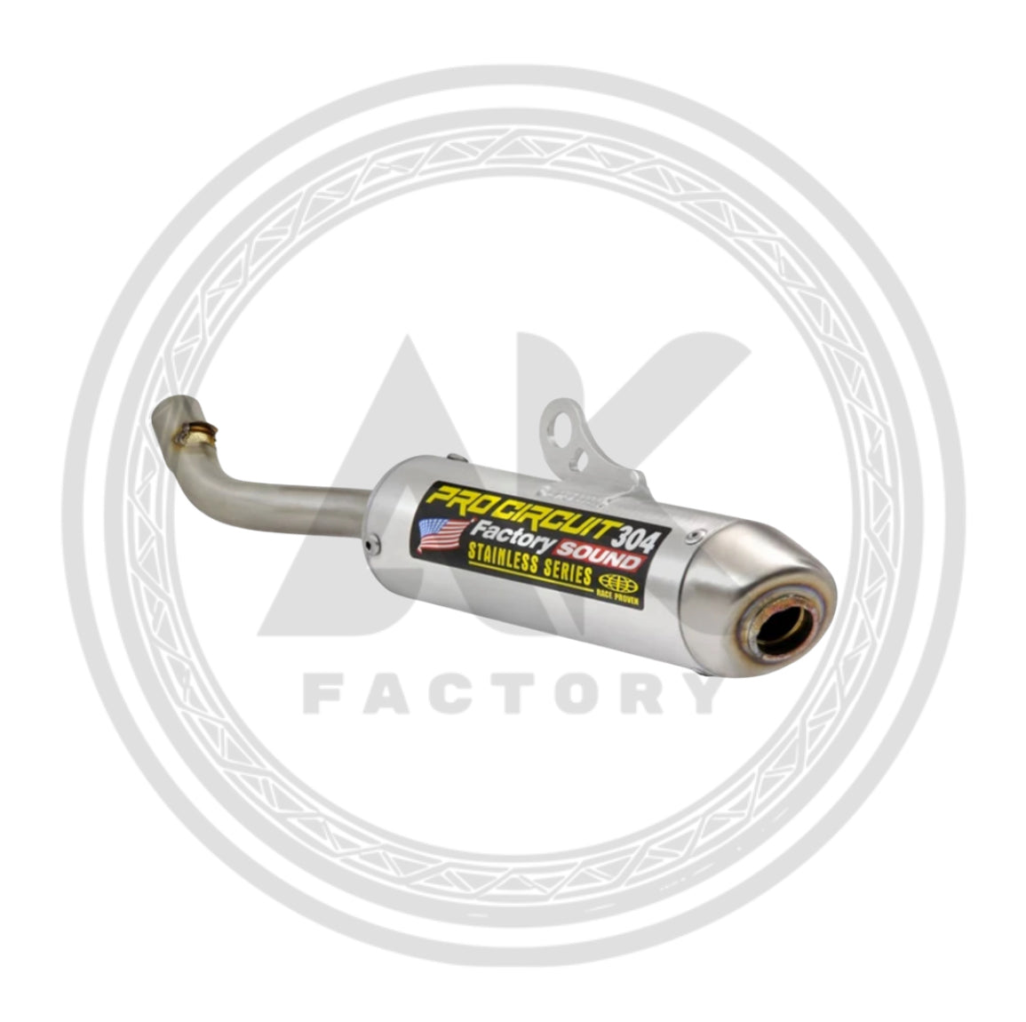 Silencieux d'échappement Pro Circuit 304 Yamaha YZ 125 02-21