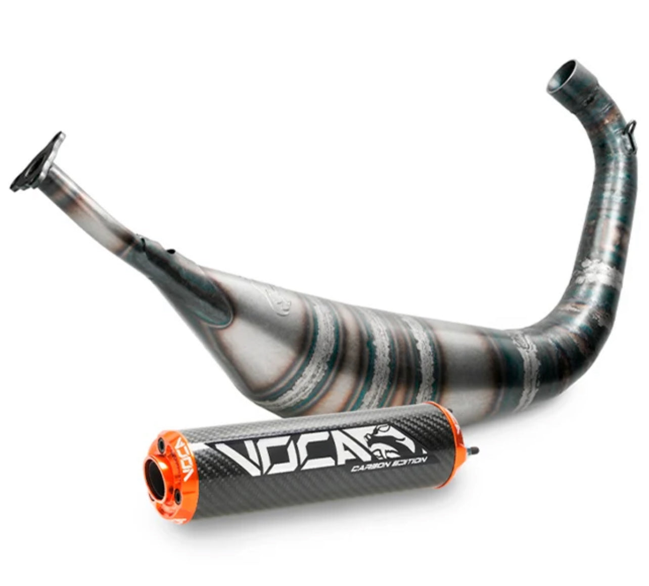 Échappement performance VOCA avec silencieux carbone 50-80CC