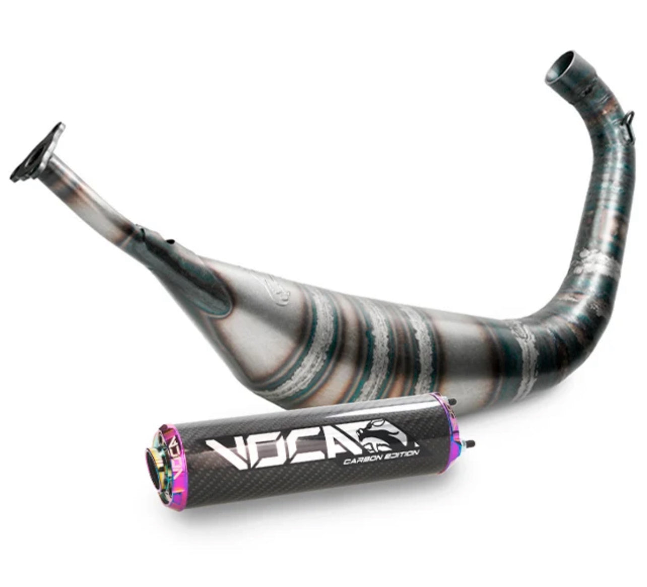 Échappement performance VOCA avec silencieux carbone 50-80CC