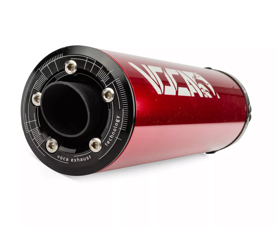 SILENCIEUX VOCA RACING ALU ROUGE