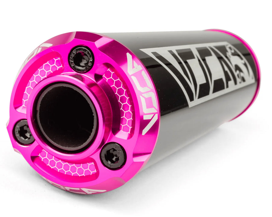 SILENCIEUX VOCA ALU CNC NOIR ET ROSE