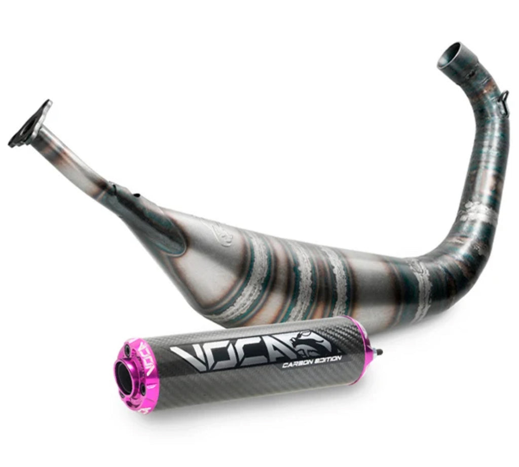 Échappement performance VOCA avec silencieux carbone 50-80CC