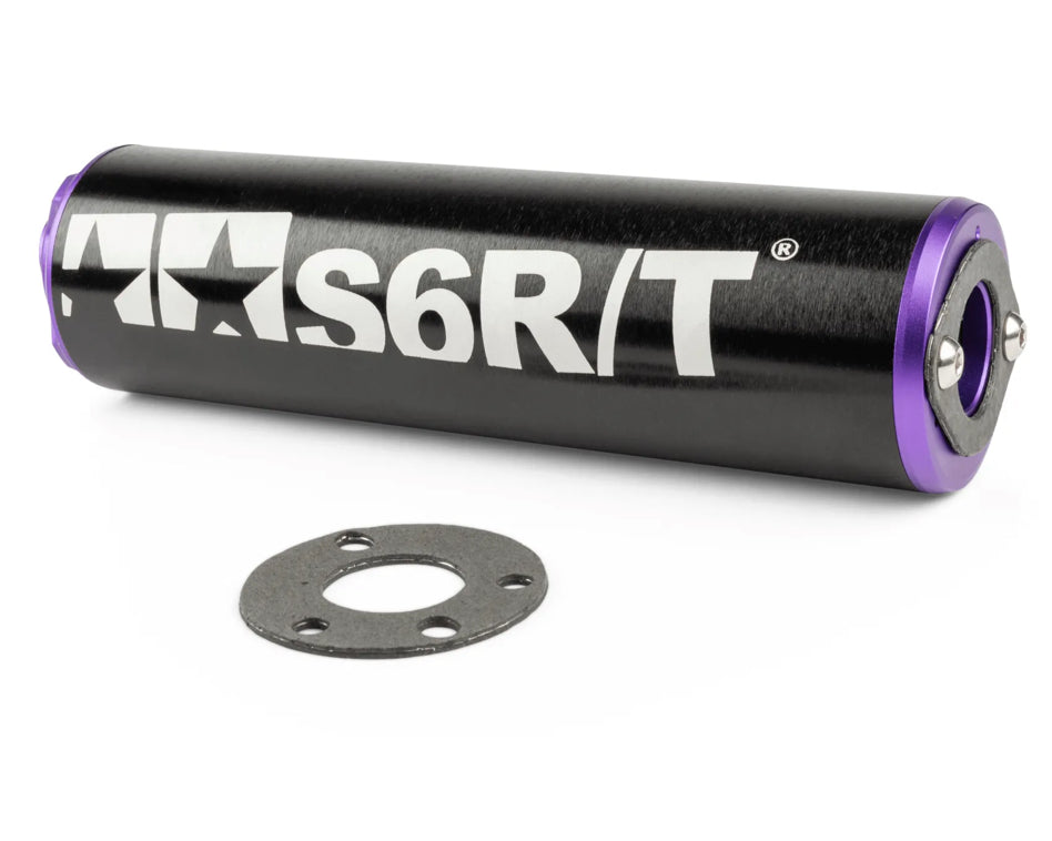 SILENCIEUX D'ÉCHAPPEMENT STAGE6 R/T 100CC NOIR ET VIOLET