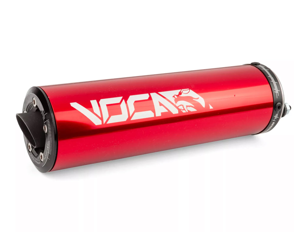 SILENCIEUX VOCA RACING ALU ROUGE