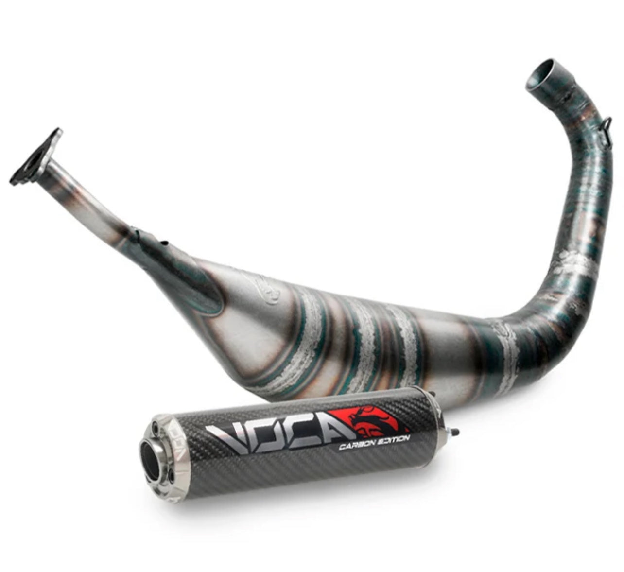 Échappement performance VOCA avec silencieux carbone 50-80CC