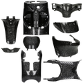 Kit carénage Intérieur Piaggio Zip 2000 Carbon