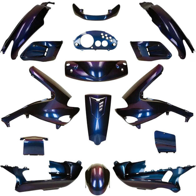 Kit carénage Gilera Runner Caméléon bleu violet
