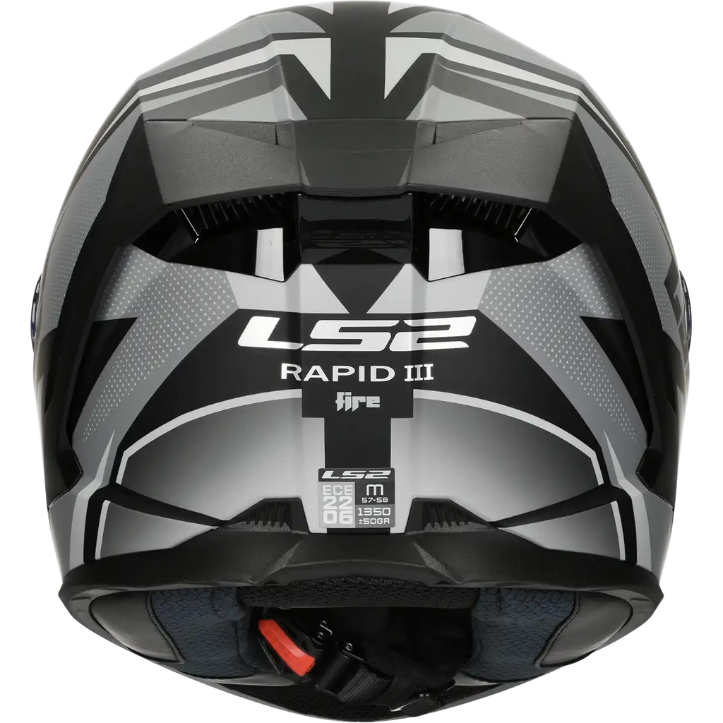 LS2 Casque Rapid III Xtrem FF820 noir / gris