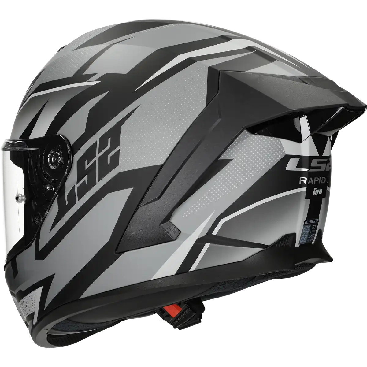 LS2 Casque Rapid III Xtrem FF820 noir / gris