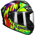 LS2 Casque Rapid III Lycant FF820 lila / vert