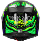 LS2 Casque Rapid III Lycant FF820 lila / vert