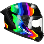 Casque LS2 Rapid III Flow FF820 noir / multicolore
