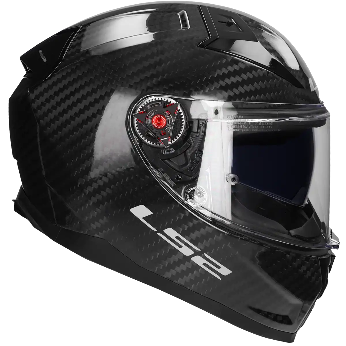 LS2 Casque Vector II Carbone Solid FF811 noir
