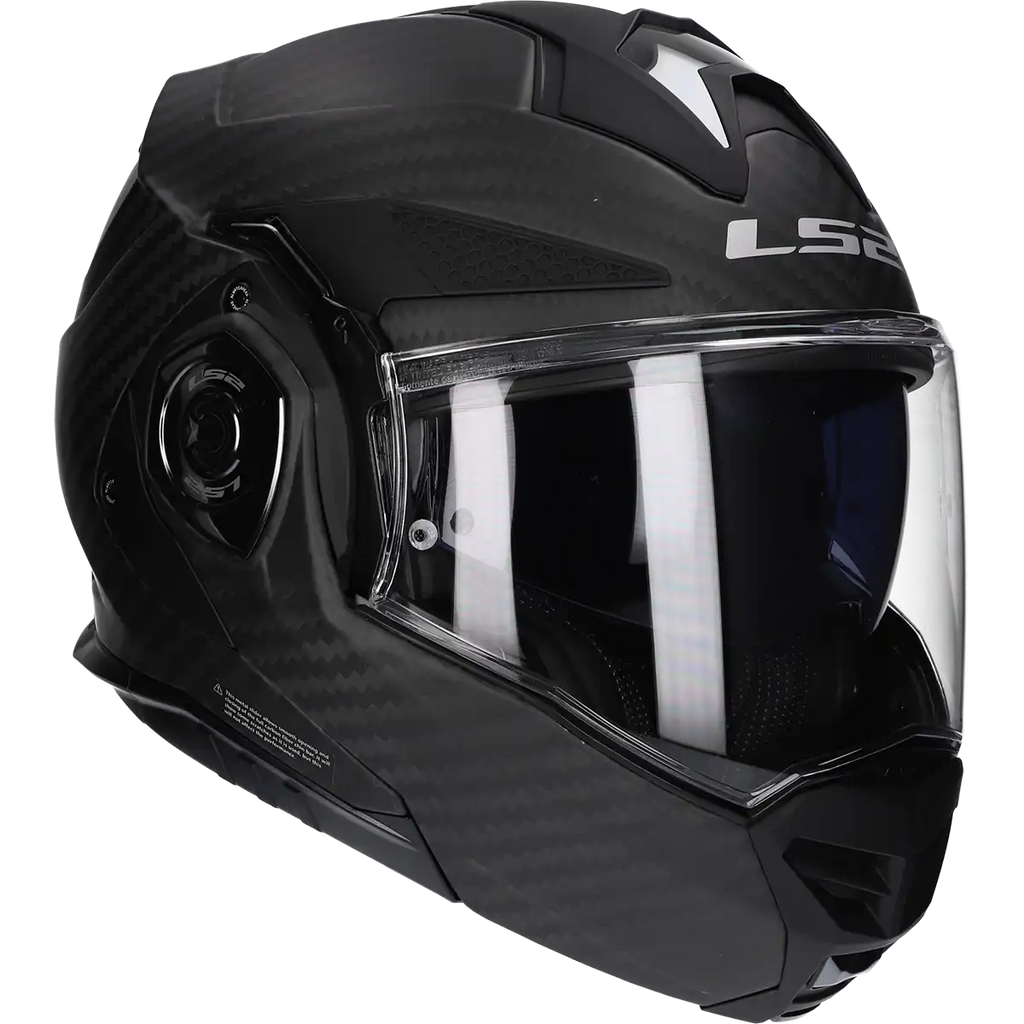 LS2 Casque Advant X Carbone Solid FF901 mat noir