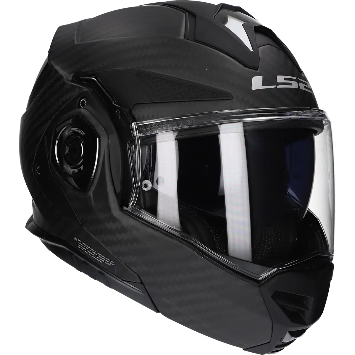 LS2 Casque Advant X Carbone Solid FF901 mat noir