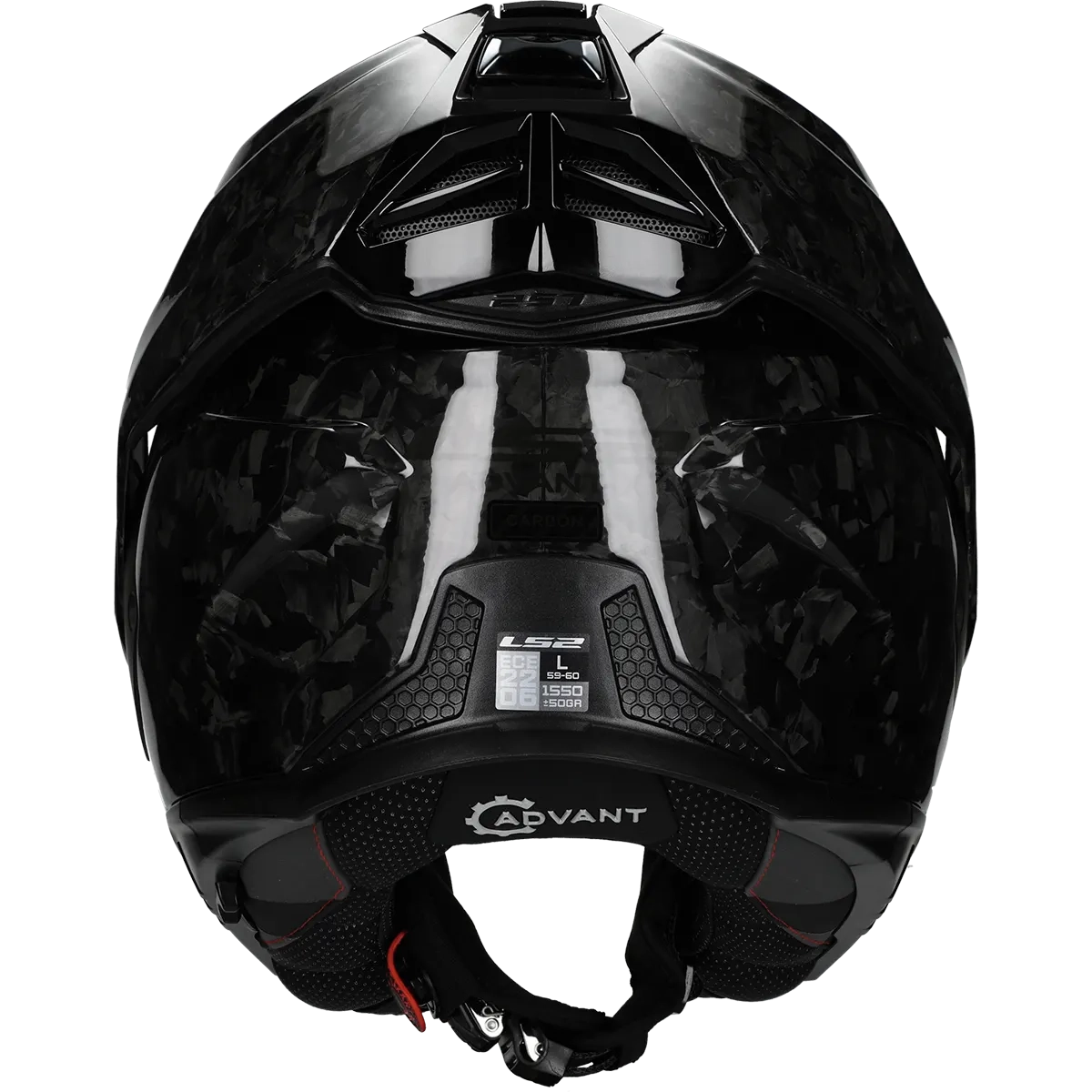 LS2 Casque Advant X Forged Carbon FF901 noir