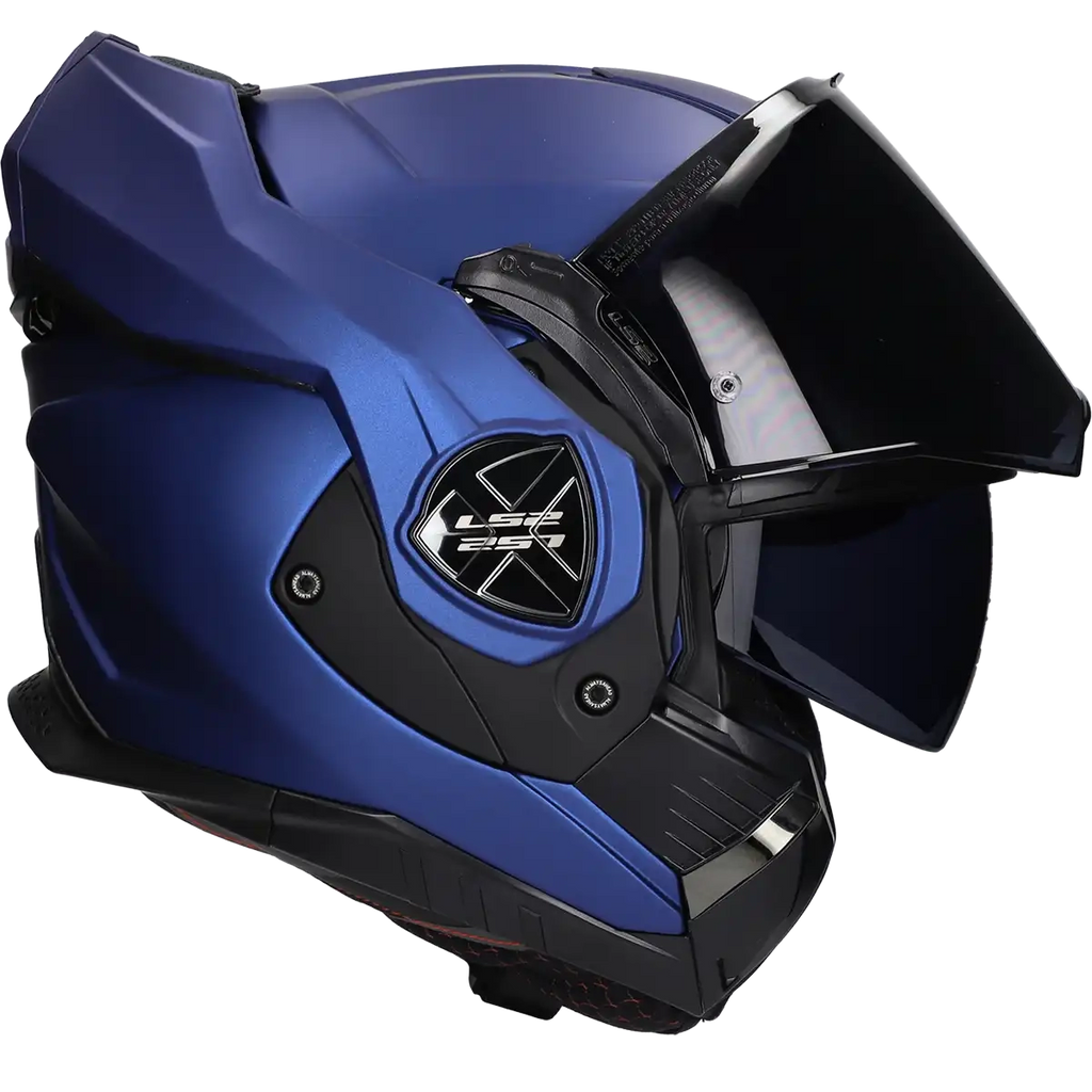 LS2 Casque Advant X Solid FF901 mat bleu