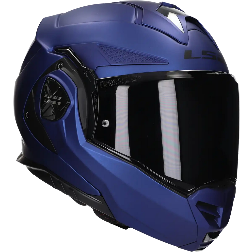 LS2 Casque Advant X Solid FF901 mat bleu