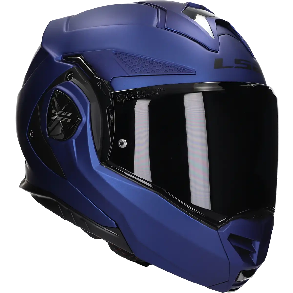 LS2 Casque Advant X Solid FF901 mat bleu