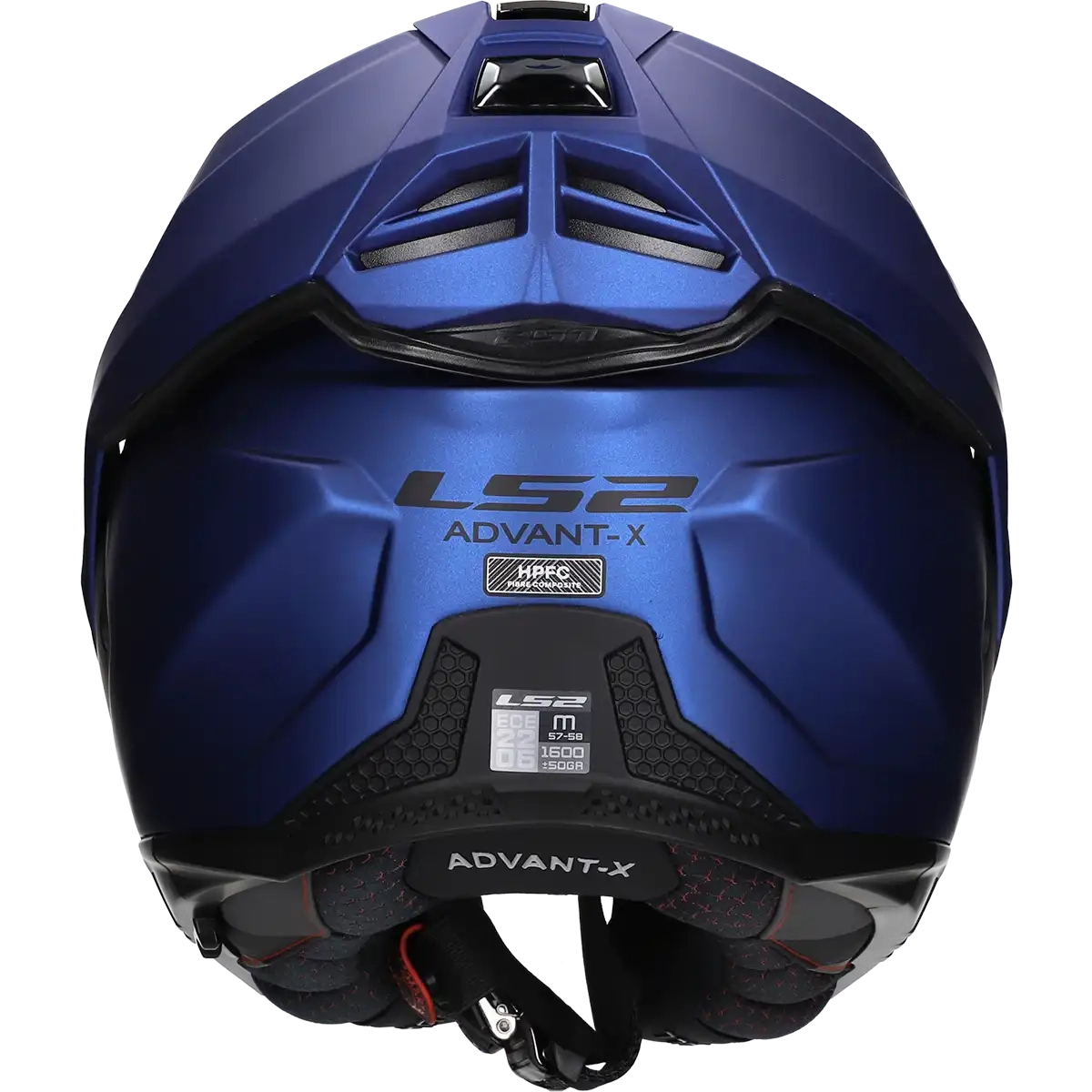 LS2 Casque Advant X Solid FF901 mat bleu