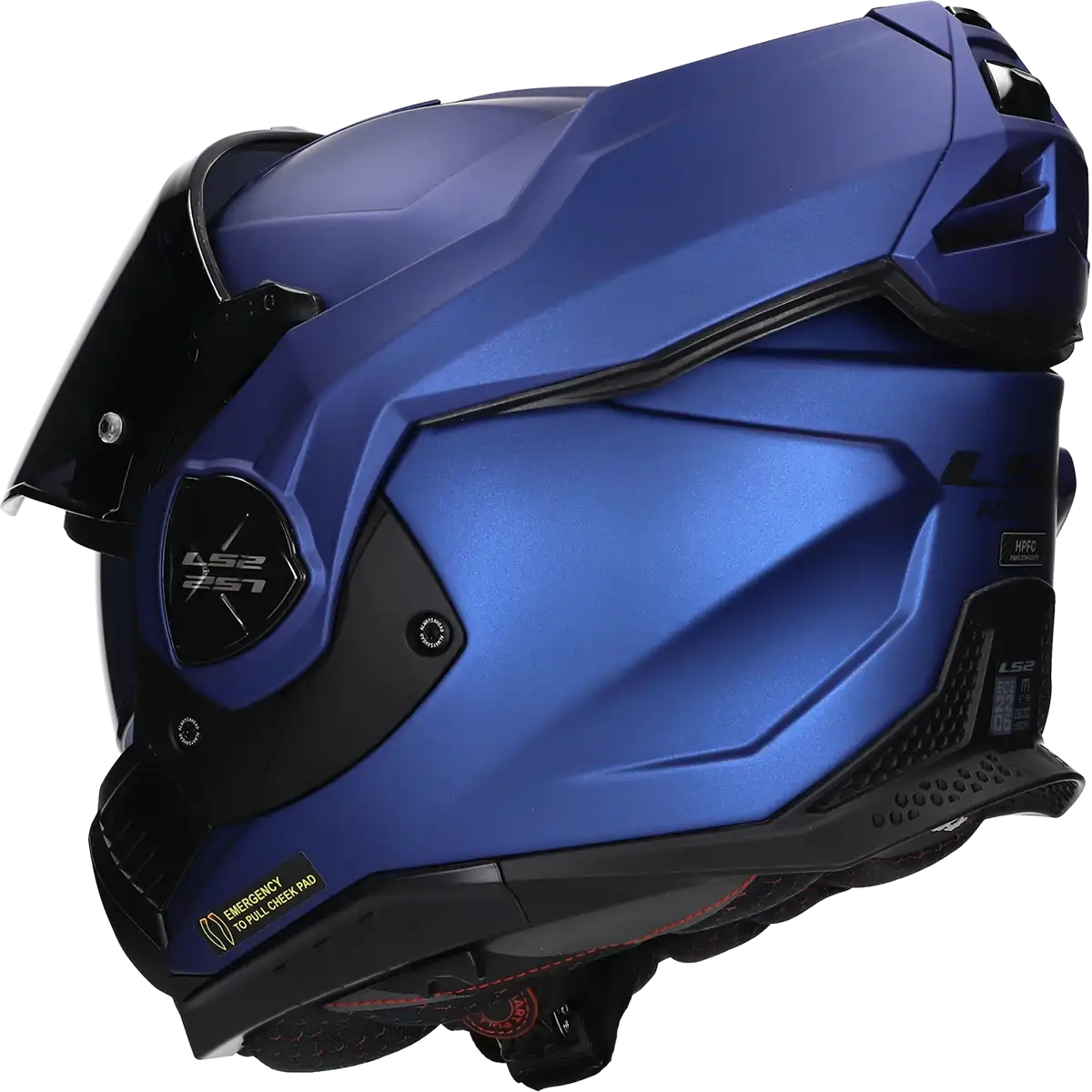 LS2 Casque Advant X Solid FF901 mat bleu