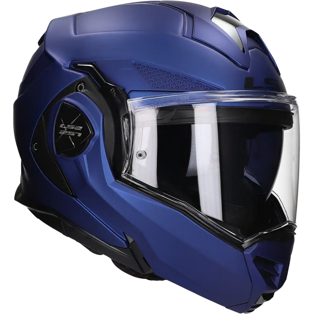 LS2 Casque Advant X Solid FF901 mat bleu