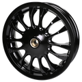 Jante arrière petit tambour 110mm noir brillant Piaggio Zip / Vespa origine