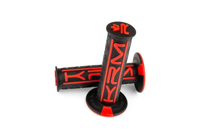 POIGNÉES KRM PRO RIDE NOIR / ROUGE