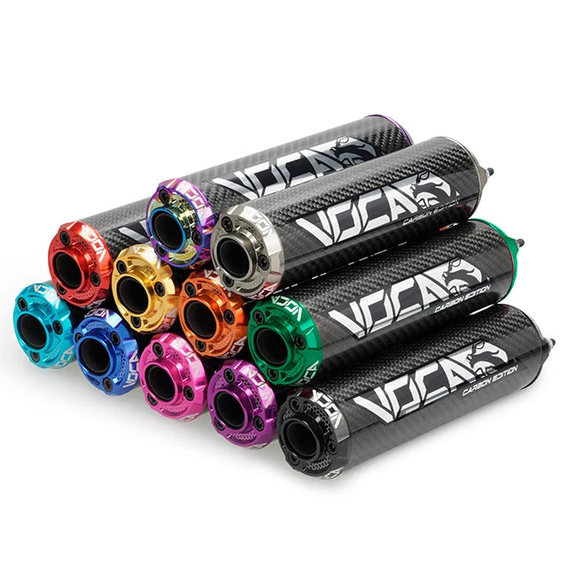 Échappement performance VOCA avec silencieux carbone 50-80CC