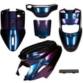 Kit carenage MBK Booster, Yamaha BWs Cameleon Blue Purple (apres 2004)