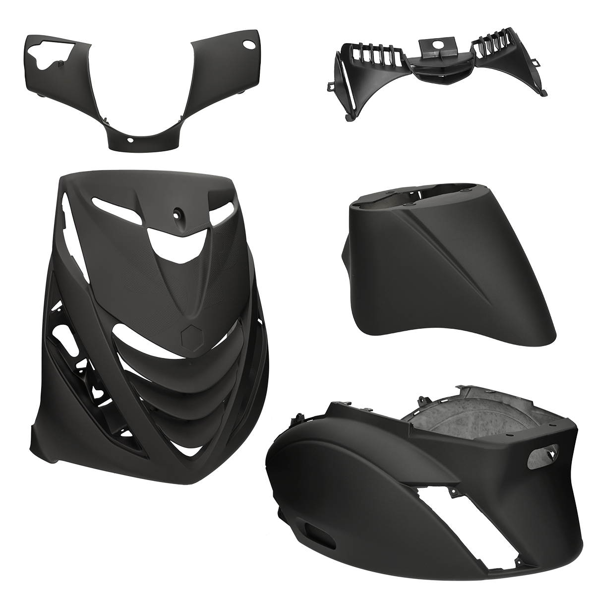 Kit carénage Piaggio Zip SP Mat noir