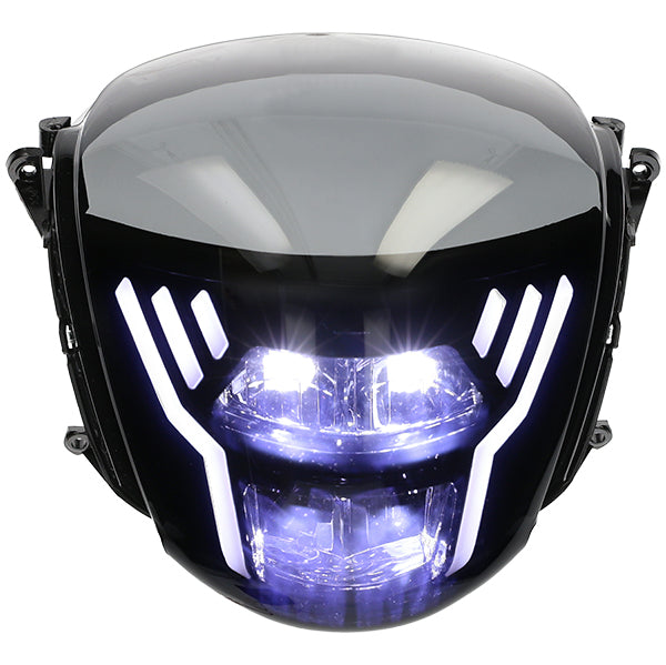 DMP phare Led EVO-1 pour Piaggio Zip 2000 fumée
