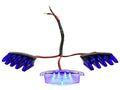 Éclairage face avant LED Piaggio Zip 2000 SP bleu clair
